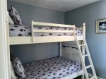 2nd floor bedroom with bunk bed set